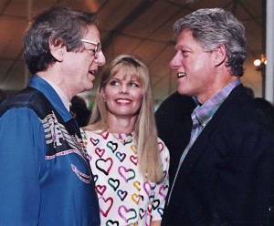 Ken Kragen With President Clinton